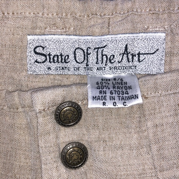 State of the Art Linen Shorts - Picture 6 of 6